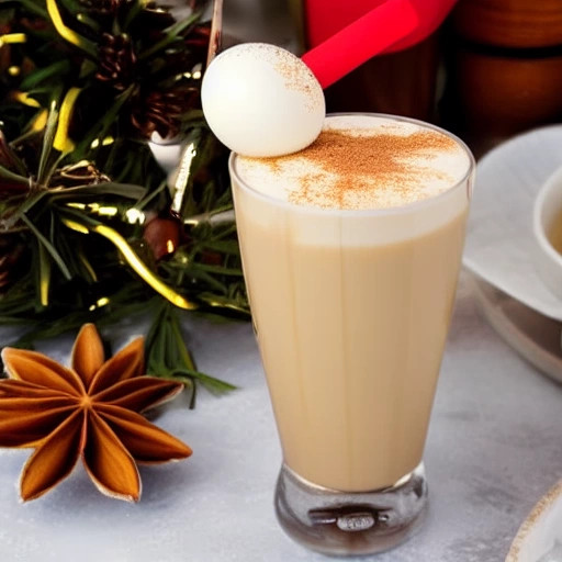 Egg Nog - Kahlua cocktail recipe