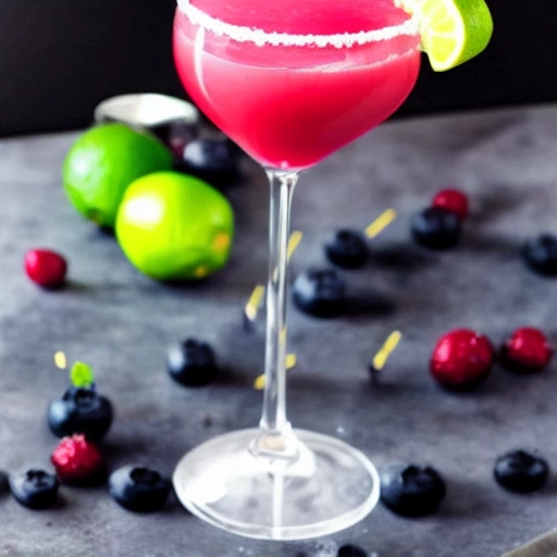 Blueberry Daiquiri cocktail recipe