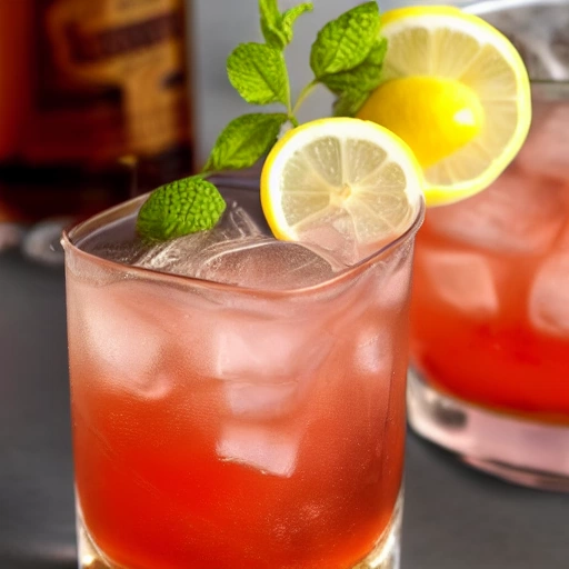 Bourbon Cooler cocktail recipe
