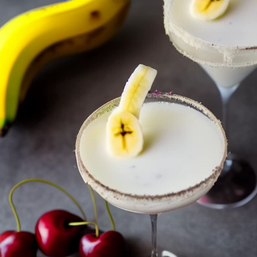 Screaming Banana Banshee cocktail recipe