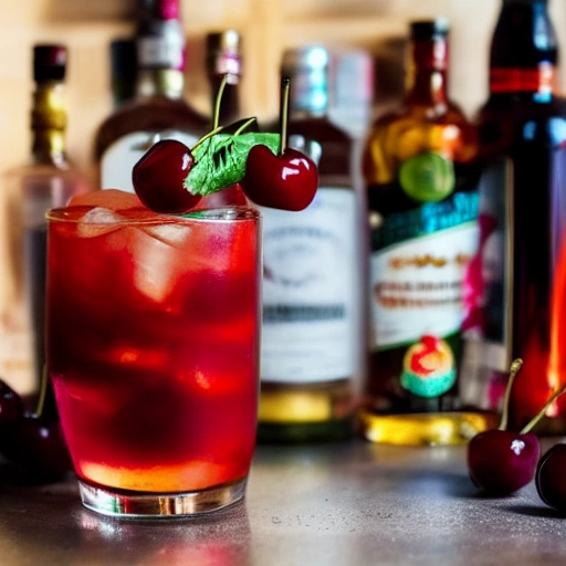 Spiced Cherry cocktail recipe