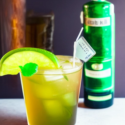 Green Mamba cocktail recipe