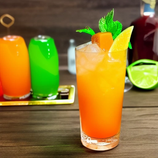 Traffic Light Cooler cocktail recipe
