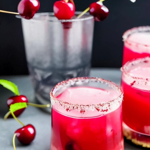 Cherry Cheesecake cocktail recipe