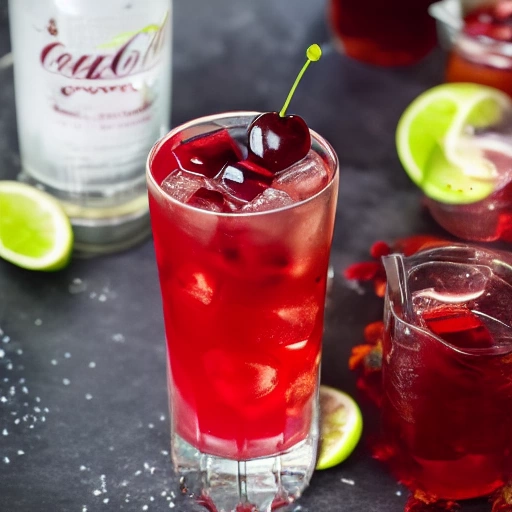Cherry Cola cocktail recipe