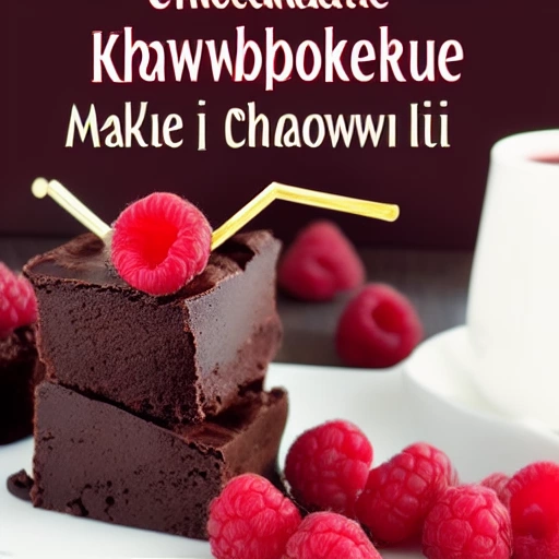Chocolate Raspberry Brownie cocktail recipe