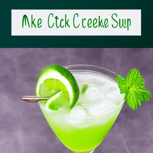 Cough Syrup cocktail recipe