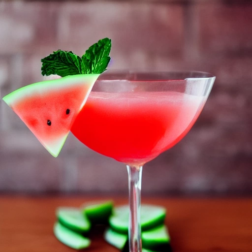 Drunk Watermelon cocktail recipe