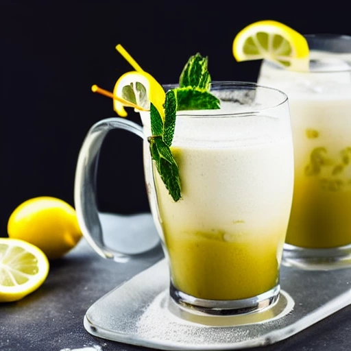All White Frappe cocktail recipe