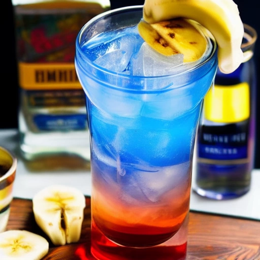 Fiery Blue Mustang cocktail recipe