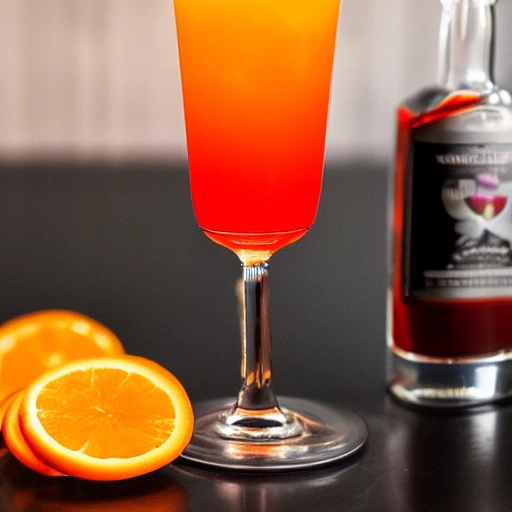 Burning Sunset cocktail recipe