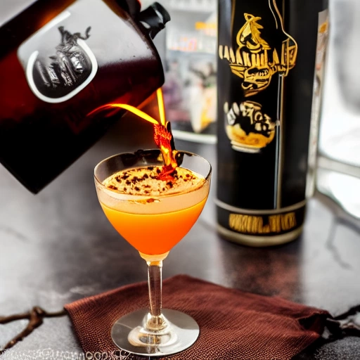 Flaming Giraffe cocktail recipe