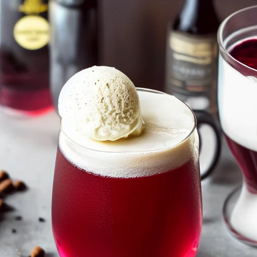 Frothy Redhead cocktail recipe
