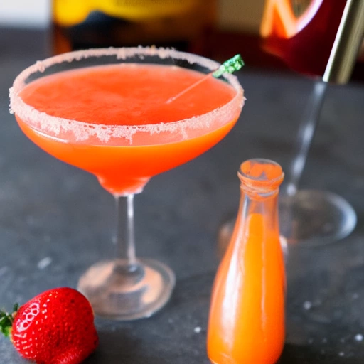 Fruity Screaming Fuzzy Navel cocktail recipe