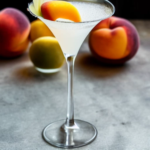 Fuzzy Martini cocktail recipe