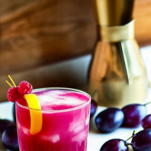 Grape Flip cocktail recipe