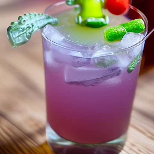 Green Dinosaur cocktail recipe