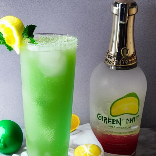 Green Fizz cocktail recipe