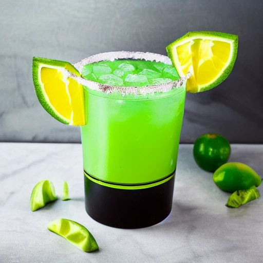 Green Iguana Margarita cocktail recipe