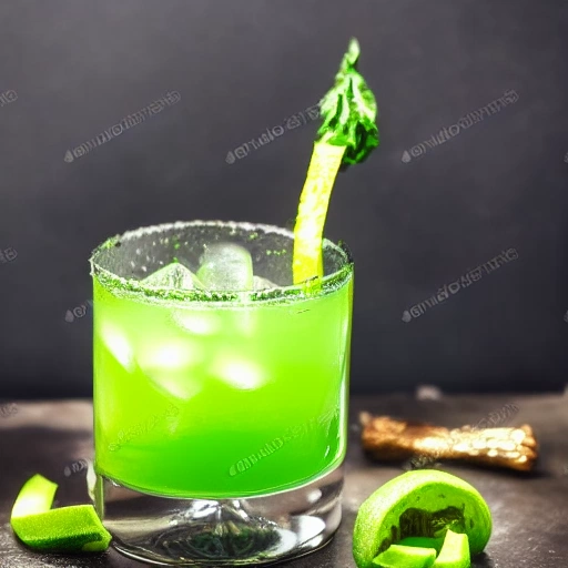 Green Monster cocktail recipe