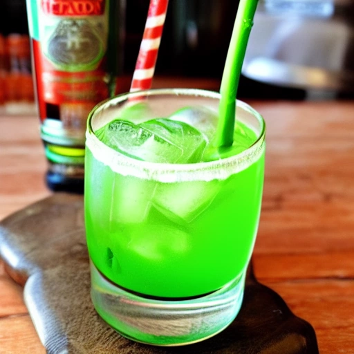 Green Spider cocktail recipe
