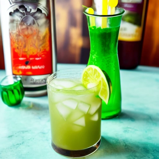 Grinch cocktail recipe