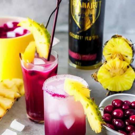 Grape Coconut cocktail recipe