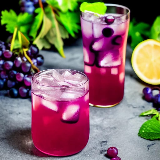 Grape Rocket cocktail recipe