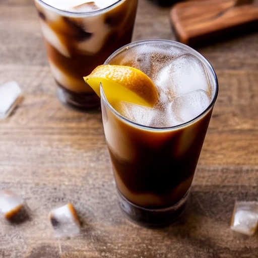 Greek Iced Coffee cocktail recipe