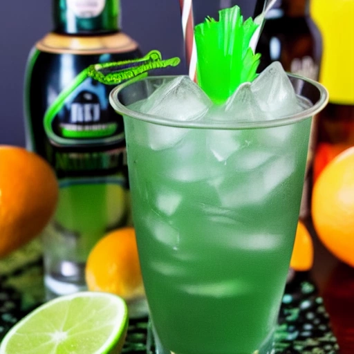 Incredible Hulk cocktail recipe
