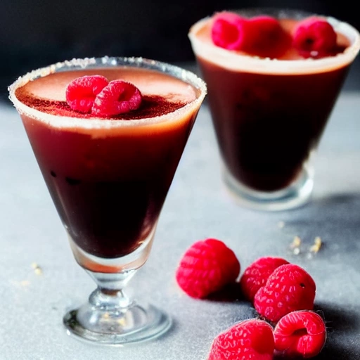 Raspberry Truffle cocktail recipe