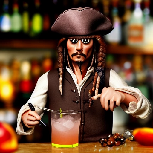 Captain Jack Sparrow #2 cocktail recipe