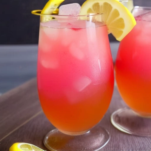 Lemon Sherbert Punch cocktail recipe