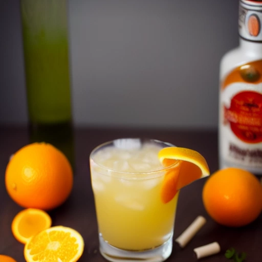 Coconut Orange cocktail recipe