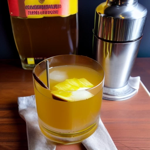 Algonquin Bar Punch cocktail recipe