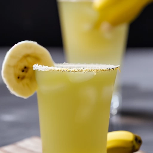 Banana Margarita cocktail recipe