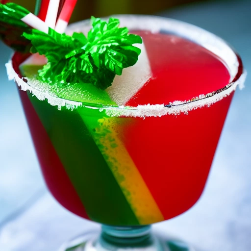 Mexican Flag cocktail recipe