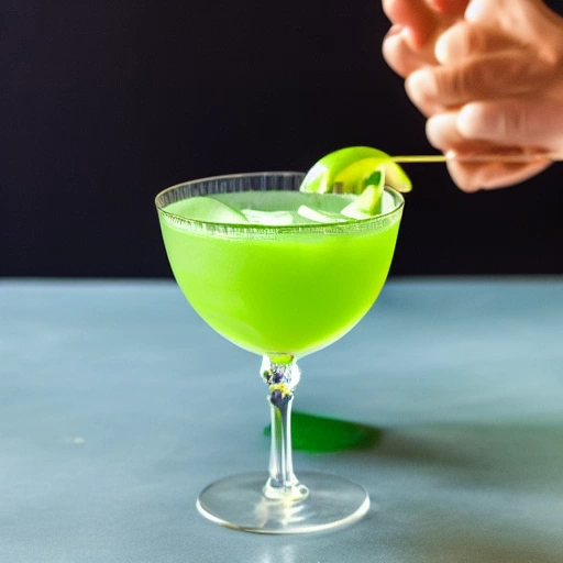 Midori Sour #2 cocktail recipe