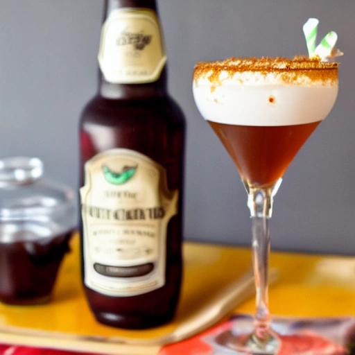 Easy Rootbeer Float cocktail recipe