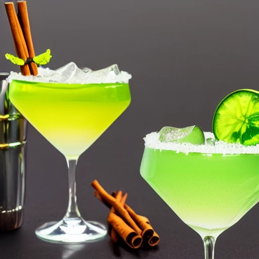 Gold Emerald Shooter cocktail recipe