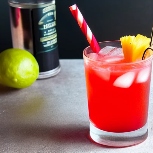Big Red Hooter cocktail recipe