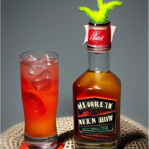 Neon-Geek cocktail recipe