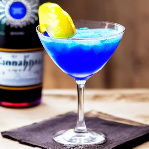 Flaming Blue Fuck cocktail recipe