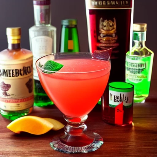 Nuclear Rainbow cocktail recipe