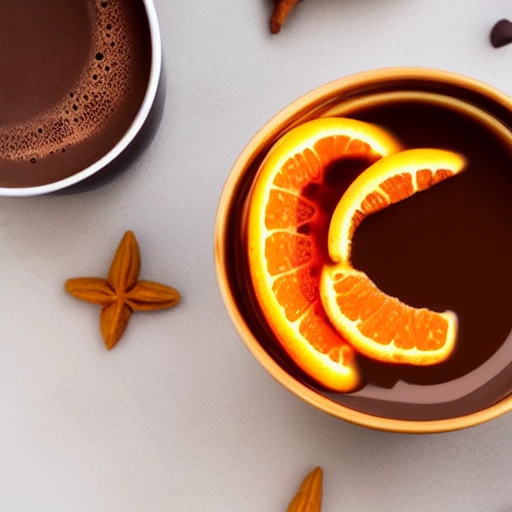 Orange Scented Hot Chocolate cocktail recipe
