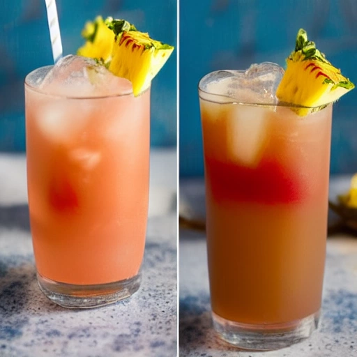Suntanned Malibu Surfer cocktail recipe