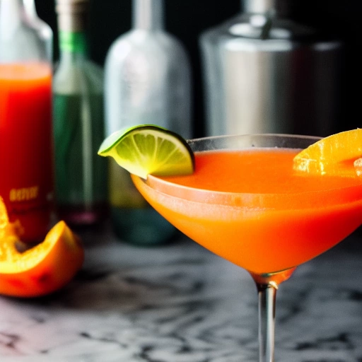Papaya Sling cocktail recipe