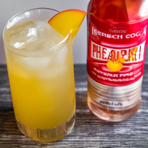Peach Nehi cocktail recipe