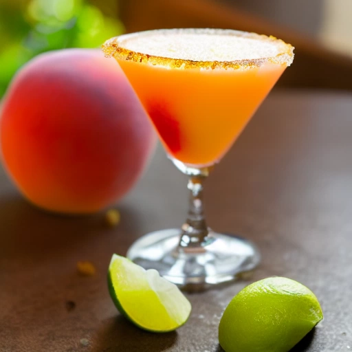 Peach Tart cocktail recipe