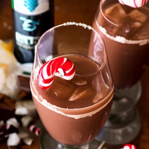 Peppermint Aztec cocktail recipe